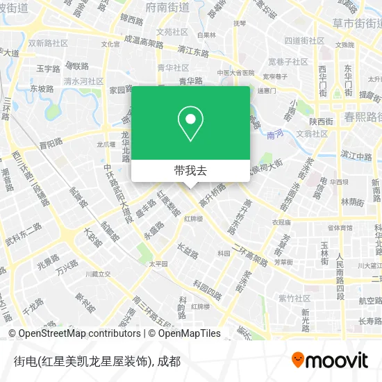街电(红星美凯龙星屋装饰)地图