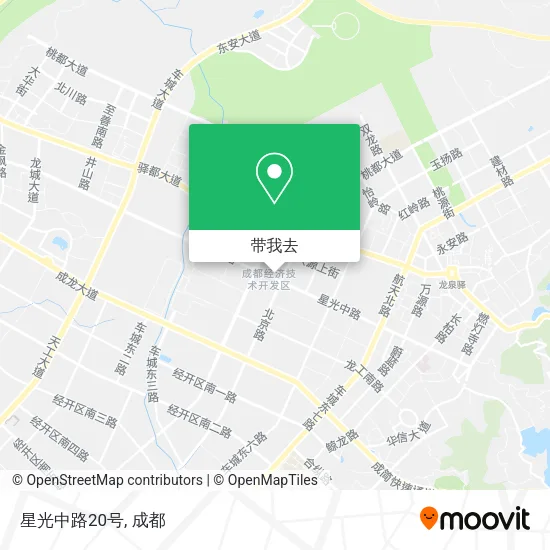 星光中路20号地图