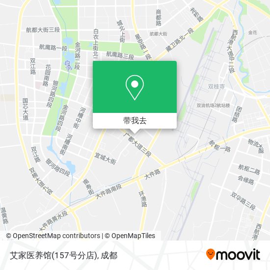 艾家医养馆(157号分店)地图