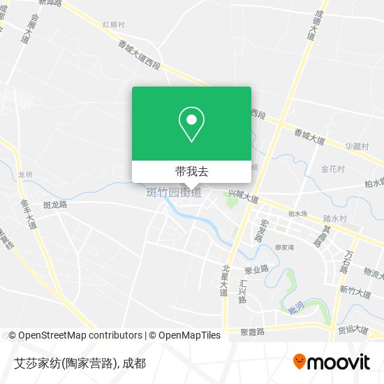 艾莎家纺(陶家营路)地图