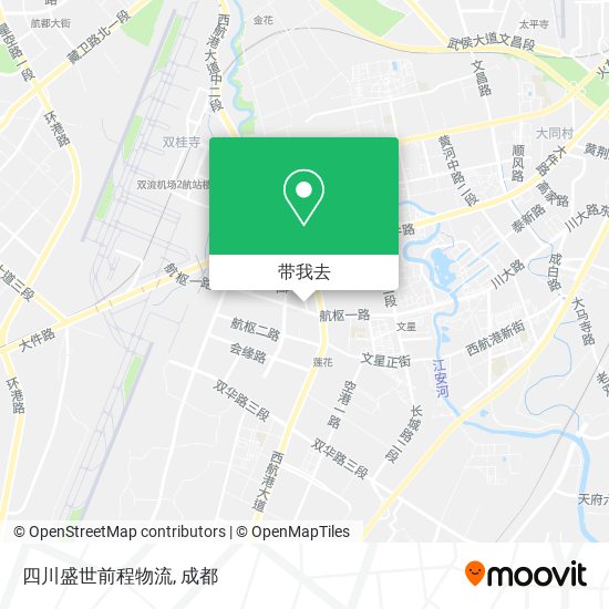 四川盛世前程物流地图
