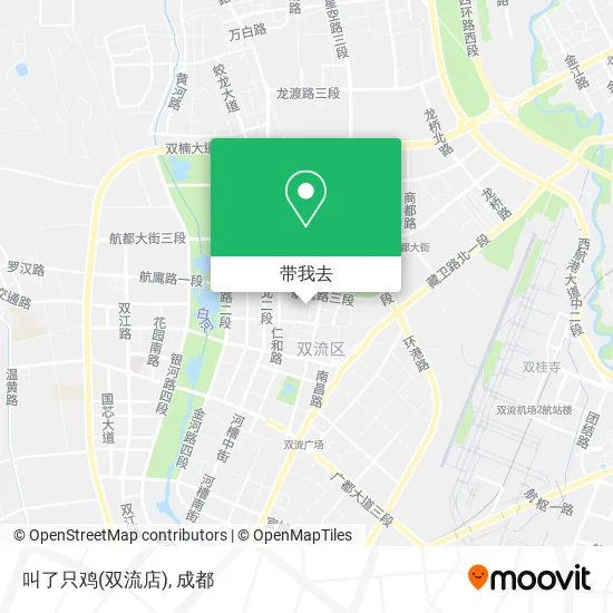 叫了只鸡(双流店)地图