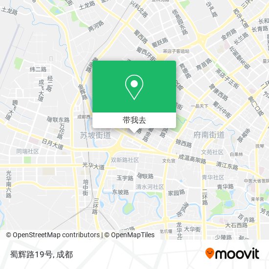 蜀辉路19号地图