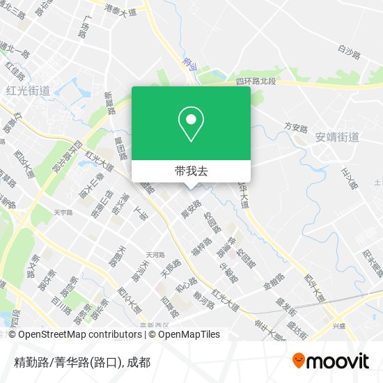 精勤路/菁华路(路口)地图