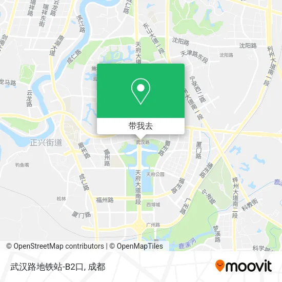 武汉路地铁站-B2口地图