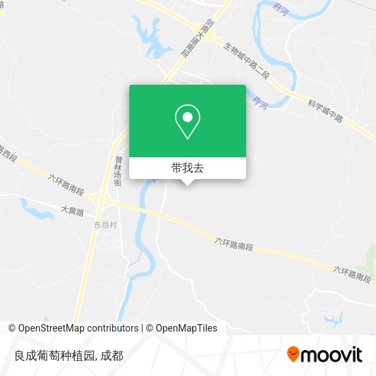 良成葡萄种植园地图