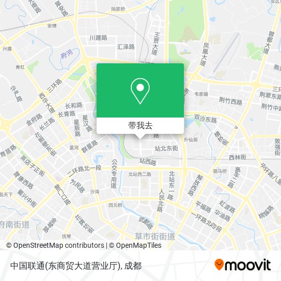 中国联通(东商贸大道营业厅)地图