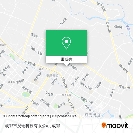 成都市炎瑞科技有限公司地图