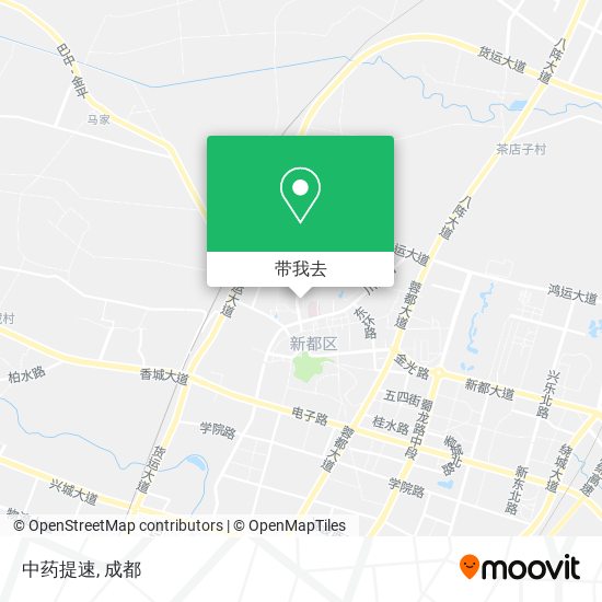 中药提速地图
