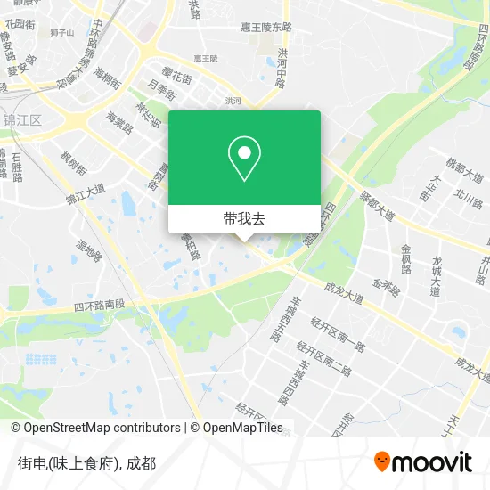 街电(味上食府)地图