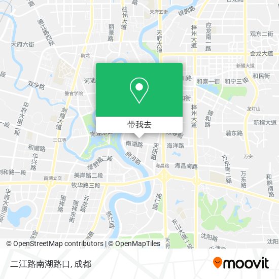 二江路南湖路口地图