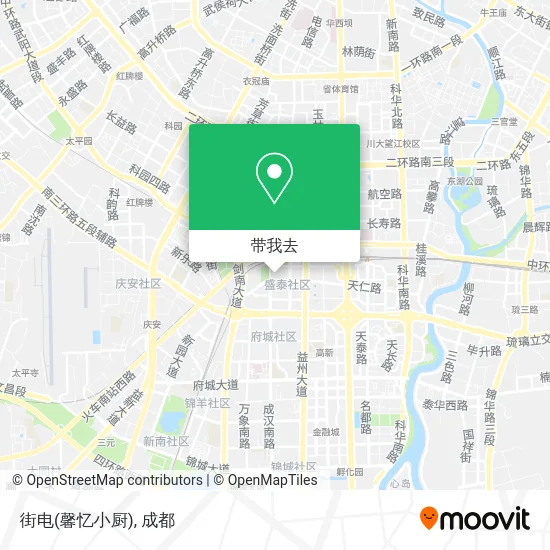 街电(馨忆小厨)地图