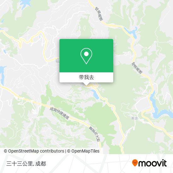 三十三公里地图