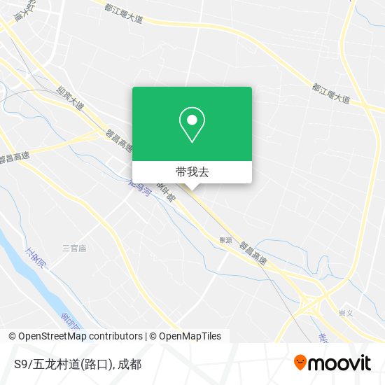 S9/五龙村道(路口)地图