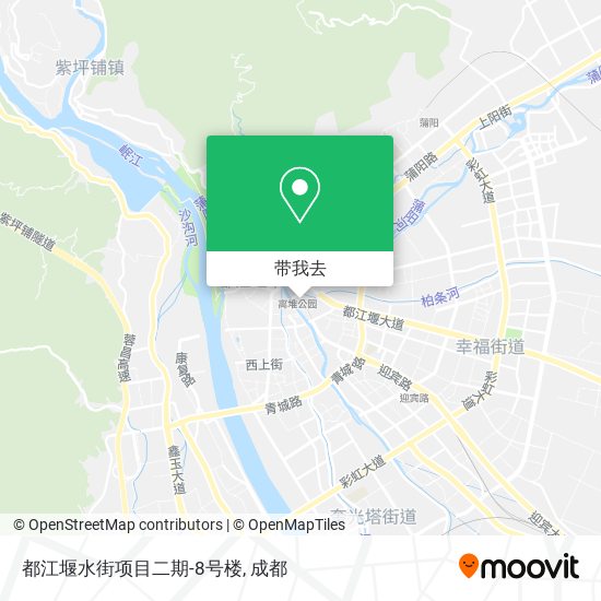 都江堰水街项目二期-8号楼地图
