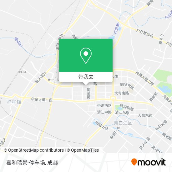 嘉和瑞景-停车场地图