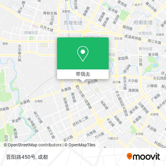 晋阳路450号地图