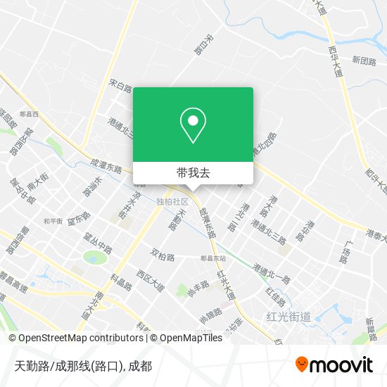天勤路/成那线(路口)地图