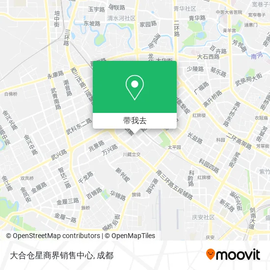 大合仓星商界销售中心地图