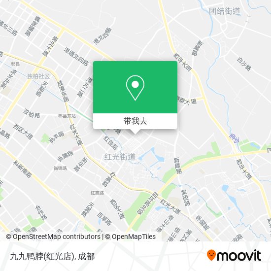 九九鸭脖(红光店)地图