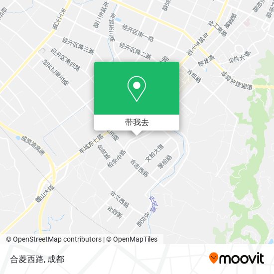 合菱西路地图