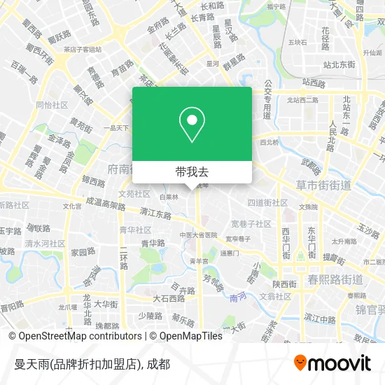 曼天雨(品牌折扣加盟店)地图