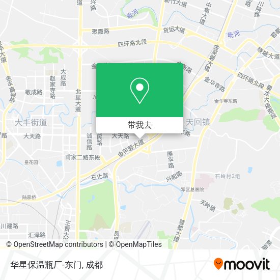 华星保温瓶厂-东门地图