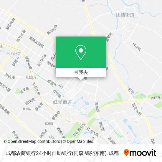 成都农商银行24小时自助银行(同森·锦熙东南)地图