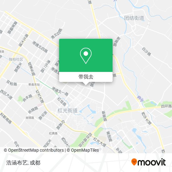 浩涵布艺地图
