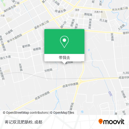 蒋记双流肥肠粉地图