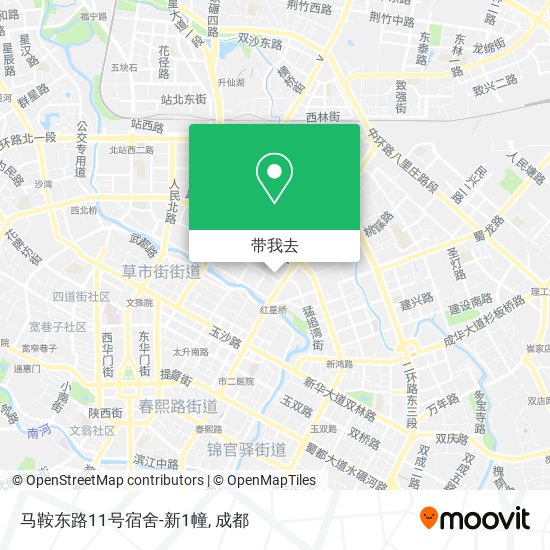 马鞍东路11号宿舍-新1幢地图