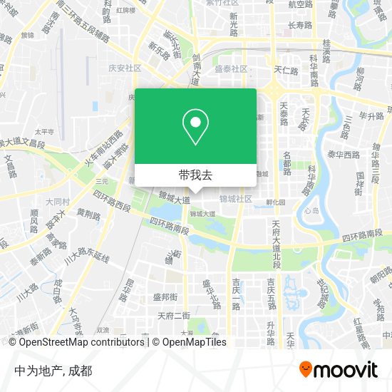 中为地产地图