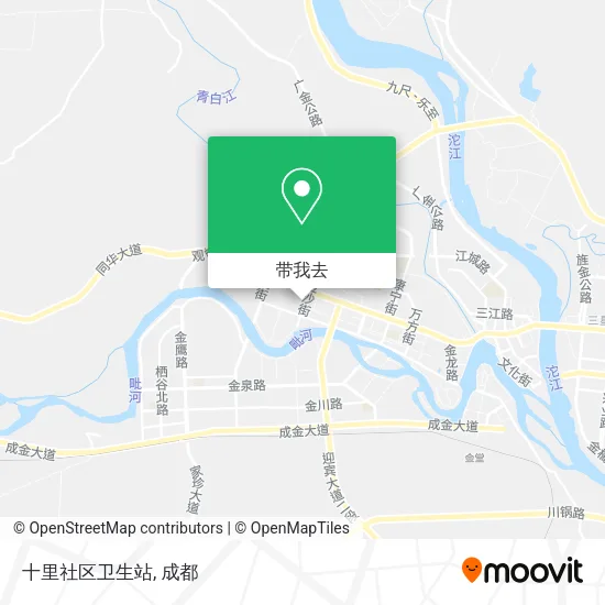 十里社区卫生站地图