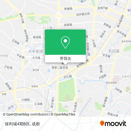 保利城4期B区地图