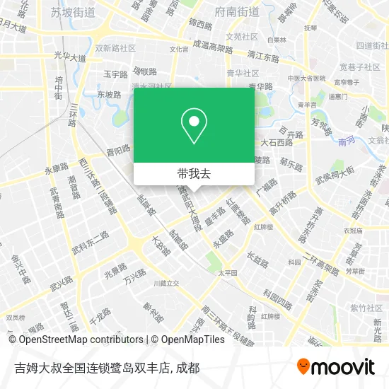 吉姆大叔全国连锁鹭岛双丰店地图