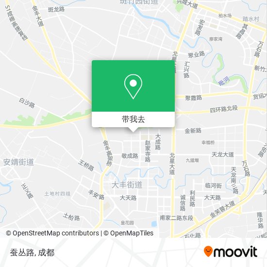 蚕丛路地图