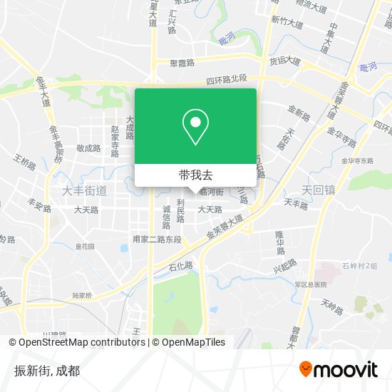 振新街地图