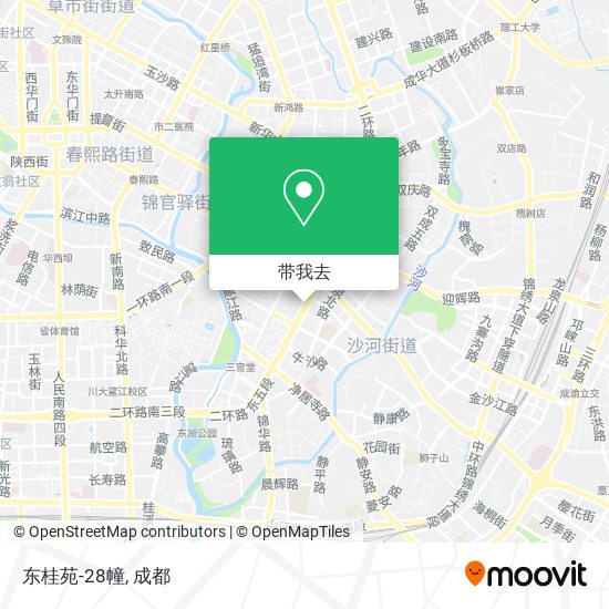 东桂苑-28幢地图