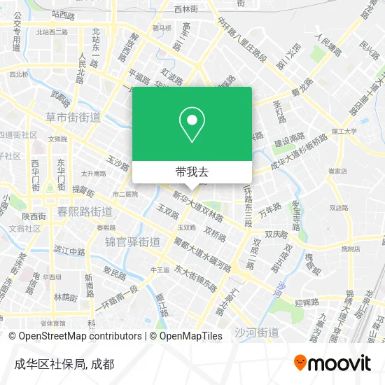 成华区社保局地图