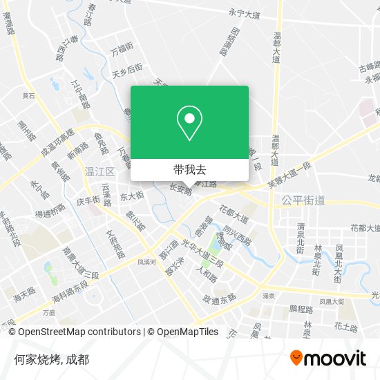 何家烧烤地图