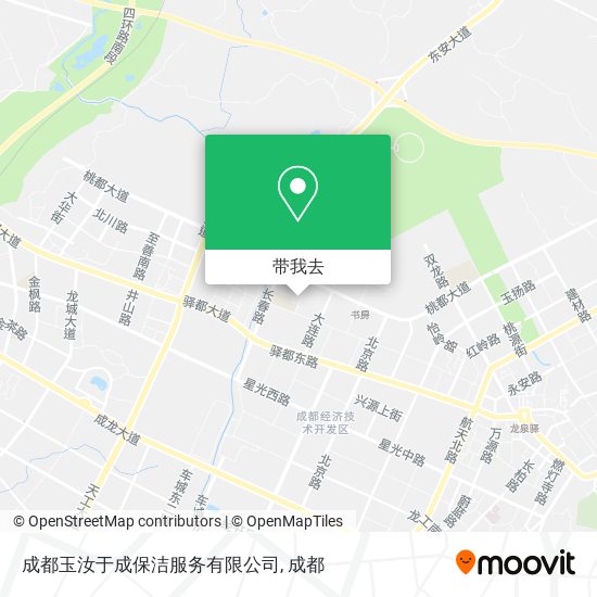 成都玉汝于成保洁服务有限公司地图