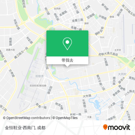 金恒鞋业-西南门地图