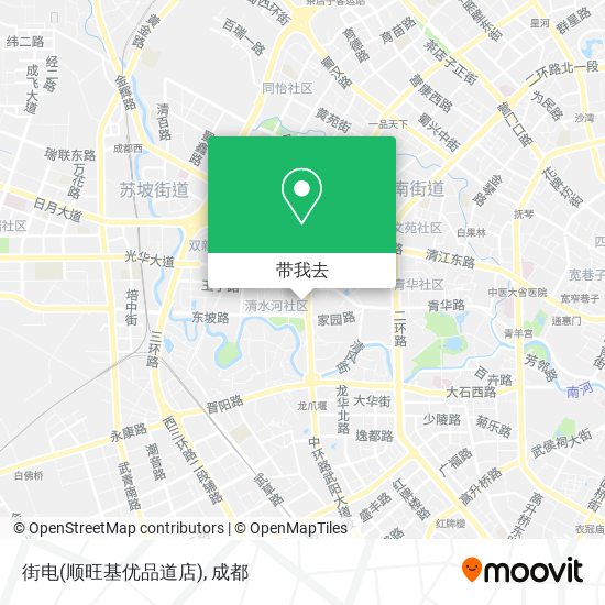 街电(顺旺基优品道店)地图