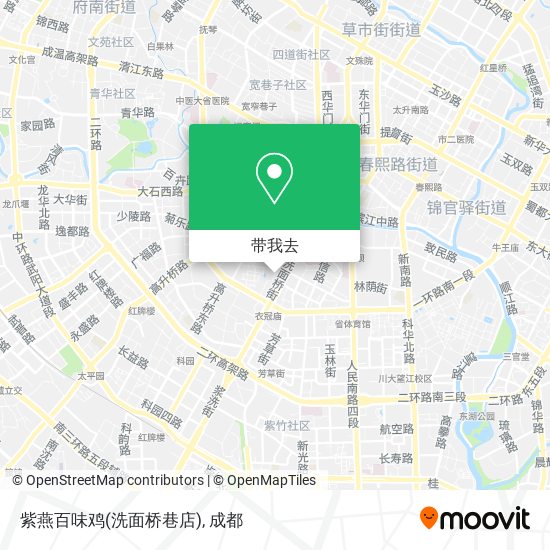 紫燕百味鸡(洗面桥巷店)地图