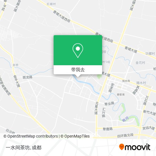 一水间茶坊地图