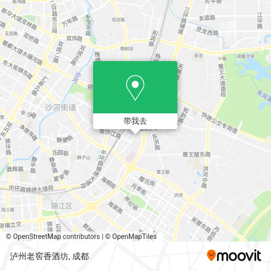 泸州老窖香酒坊地图