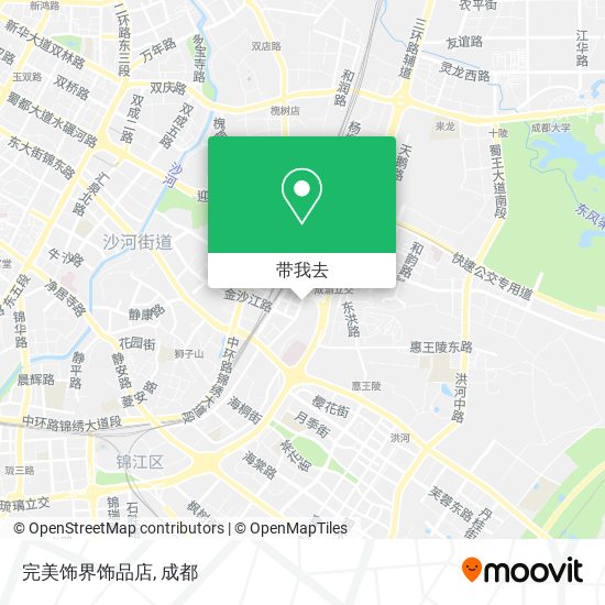 完美饰界饰品店地图