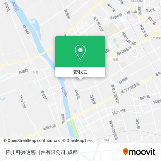四川科兴达密封件有限公司地图