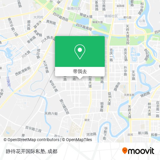 静待花开国际私塾地图