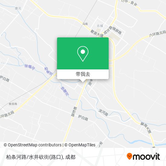柏条河路/水井砍街(路口)地图